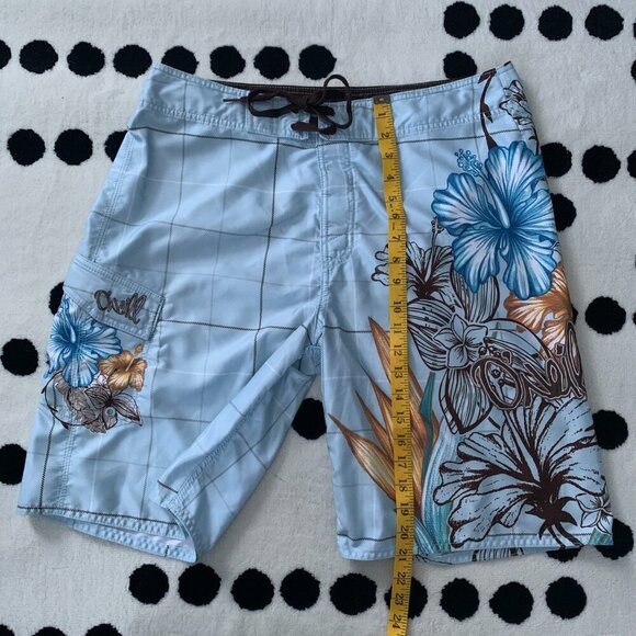 O'Neill Tropical Polynesian Print Board Shorts - Picture 8 of 11